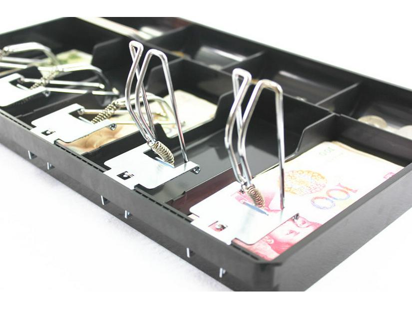 Five-Grid Cash Register Drawer and Money Tray
