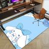 1 Stück Kaninchen Schleife Teppich Büro Teppich Außenmatte Heimdeko Bereichsteppich Festival Geschenk