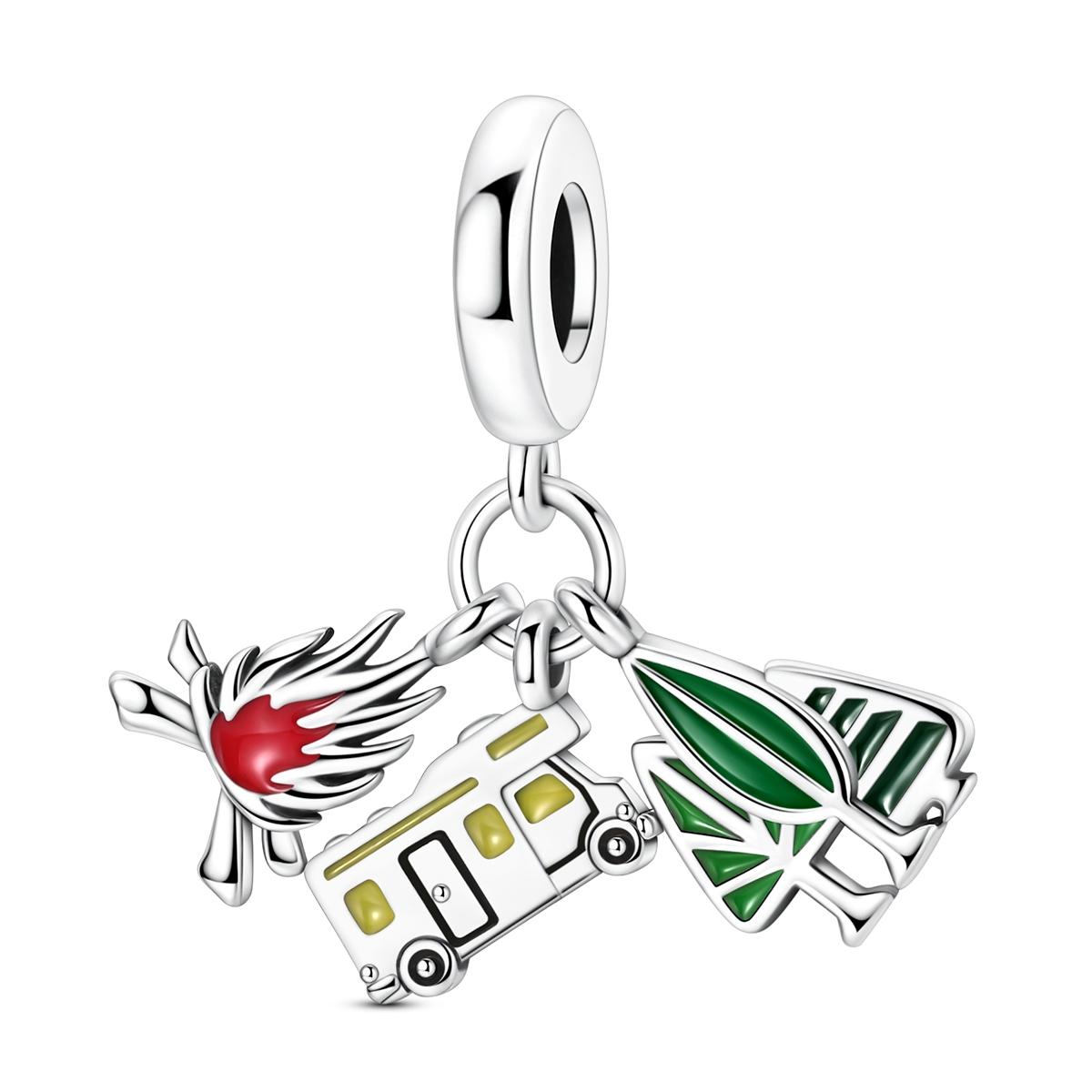 

Original 925 Silver Charms Star Dreamcatcher Japanese Culture Beads Fit Bracelet Diy Woman Jewelry