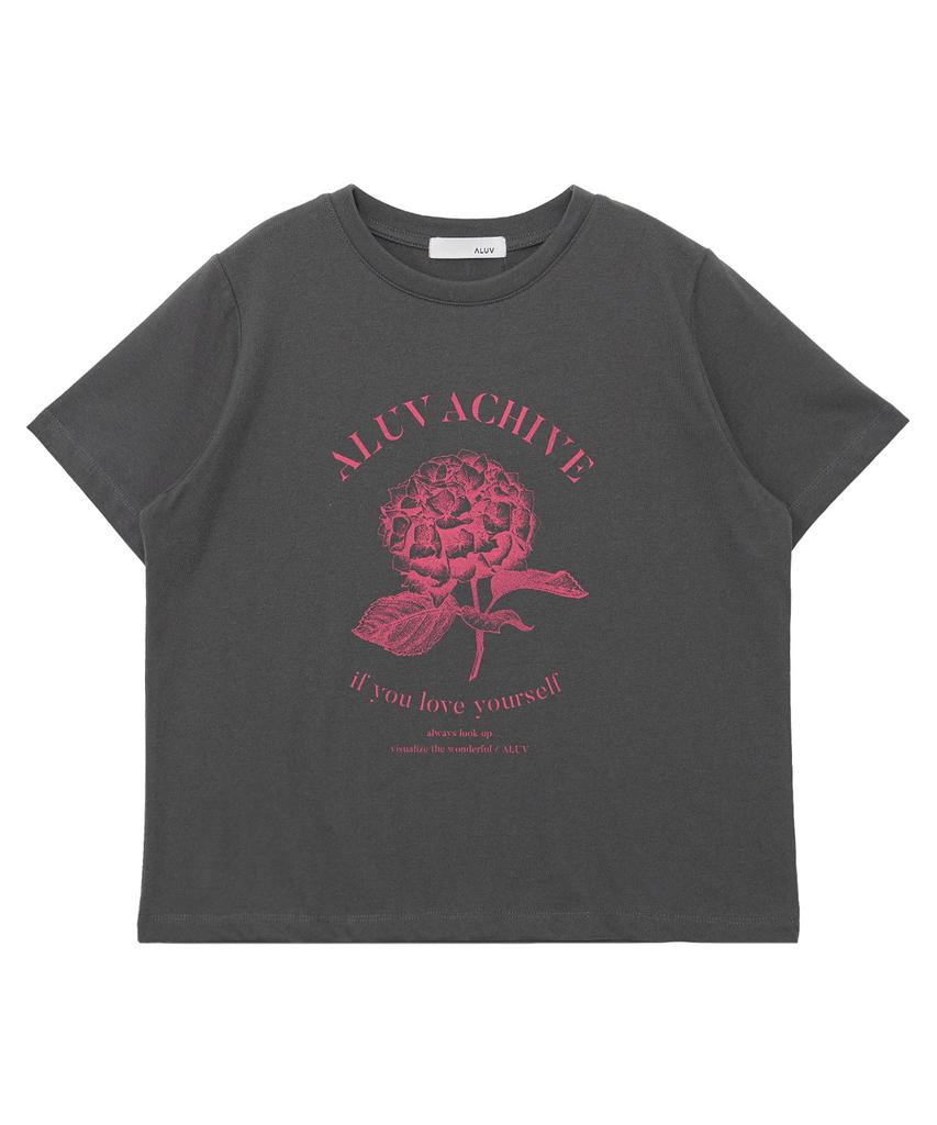 Eilubeu Hydrangea T-Shirt Aarftg103D