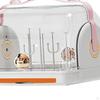 Baby Bottle Drainer Rack Holder, Countertop Dryer, Dustproof ,Nursing Storage Box with