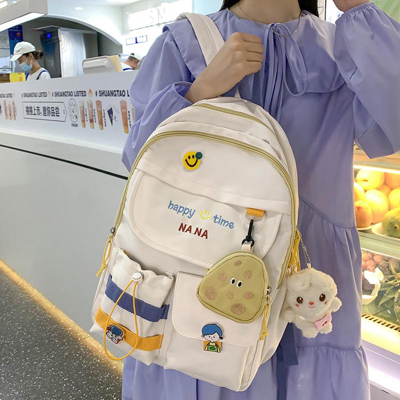 School bag Elementary school girl Junior high school student High school student College student Cute backpack Boys backpack
