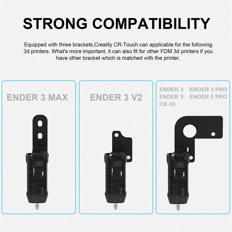 CREALITY CR Touch Auto Leveling Sensor 3D Printer Bed Leveling Sensor Kit for Ender-3 Pro/ Ender-3 V2/Ender-3 Max/Ender 5/5 Pro