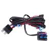 LED Light Bar Wiring Harness Kit 16AWG On Off 2 Gang Rocker Switch Panel Power Relay Fusing Terminal Block for ATV Car