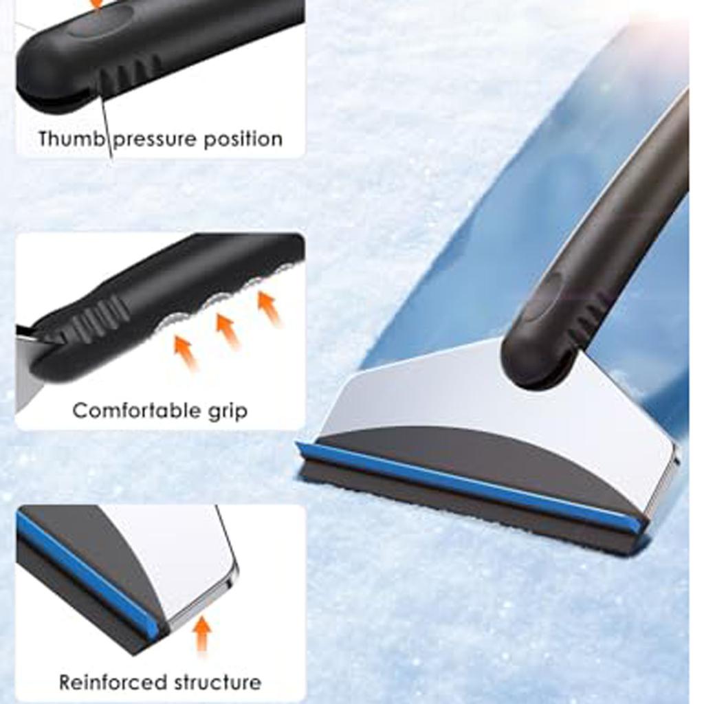 Auto Schneeräumung, Enteisung und Abtau-Schaufeln, die nicht beschädigen ; Eiskratzer und Schneebürsten; Wintervorräte.