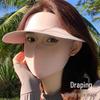 Women's Full Face & Neck Sun Protection Mask with Detachable Brim