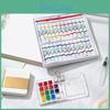 Mini Box Paint Yousheng Watercolor Pocket Artist Travel Set 815color Palette Walnut Wood Metal Clip Portable Watercolor Pen