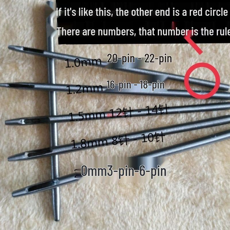 Needle Repair & Seaming Tool for Handcraft Hair Clips