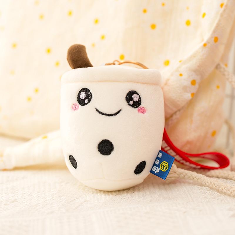 Plushies Bubble Tea Plush Toy Kawaii Plush Cup Shaped Pendant Kid Birthday Gift