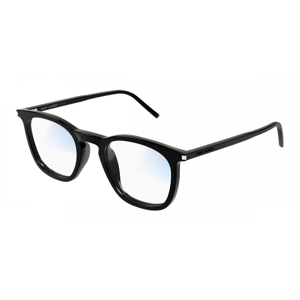 

Saint Laurent Sl 623 Men Eyeglasses Asian Fit 006 Black/49-22-145