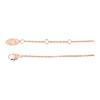 VIVIENNE WESTWOOD Brand Logo Original Design Brass Necklace Women Necklace Rose-Gold 630203BH-02G111