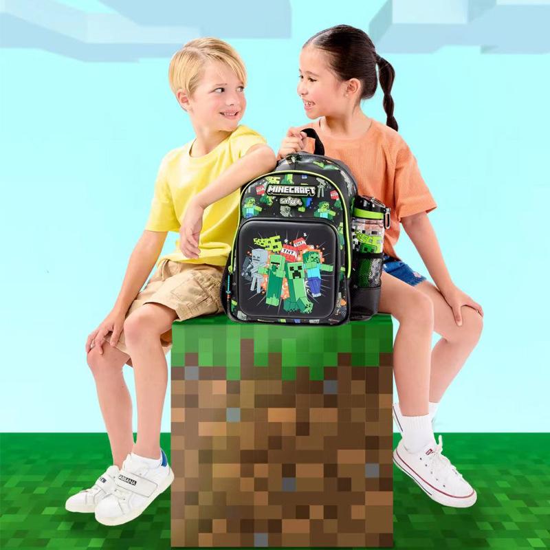 Australian Smiggle Cartoon Kids' Multi-functional School Backpack with Zipper