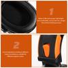 Adjustable Noise Canceling Headphones Soundproof Ear Protection Blocking Sleep Hearing Safety Black Earmuffs For Working