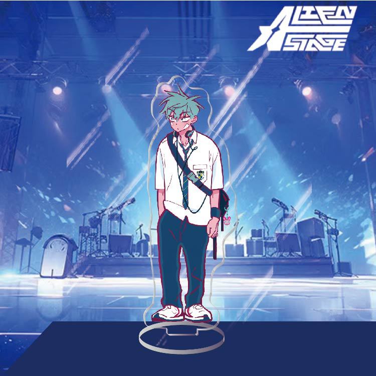 

Аниме специальная форма сцены периферийный акриловый стоячий знак Mizisua, настольное украшение 21