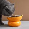 Yeexoxow Cuenco Elevado De Cerámica Para Gatos Cuenco Elevado Para Comida De Gatos Para Gatos De Interior Antivómitos Y