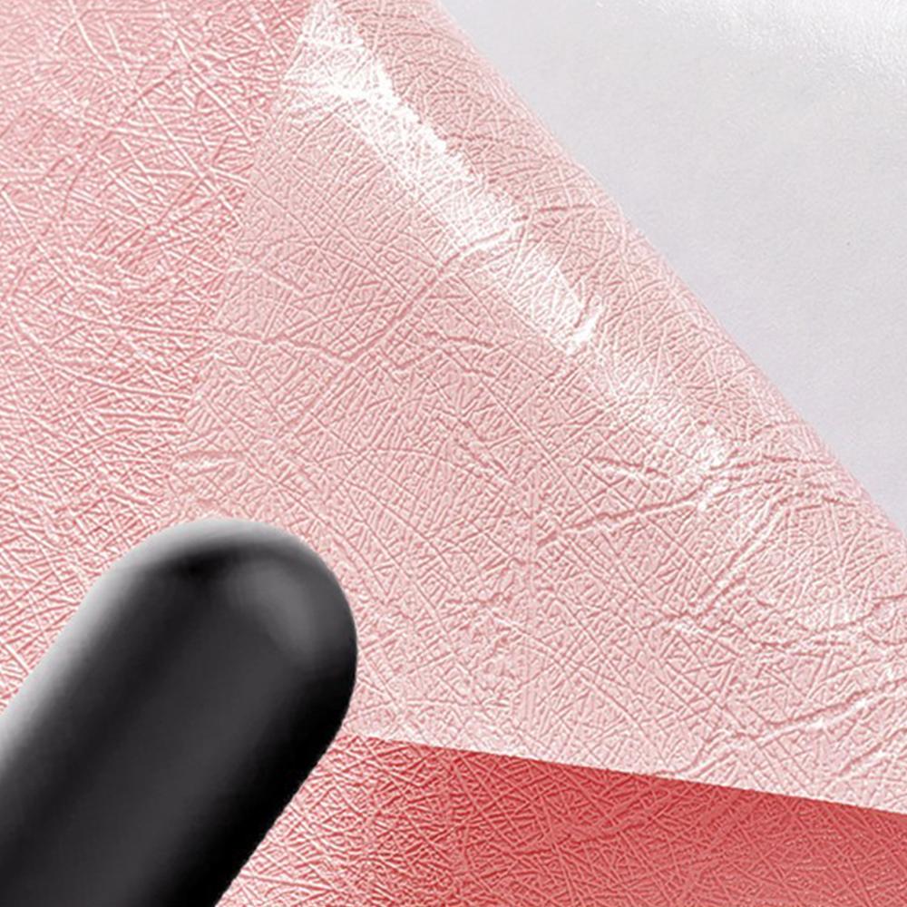 Wallpaper Silk Solid Color Self-adhesive Wallpaper Living Room Bedroom Background Wall Moisture-proof Decoration Wall Stickers