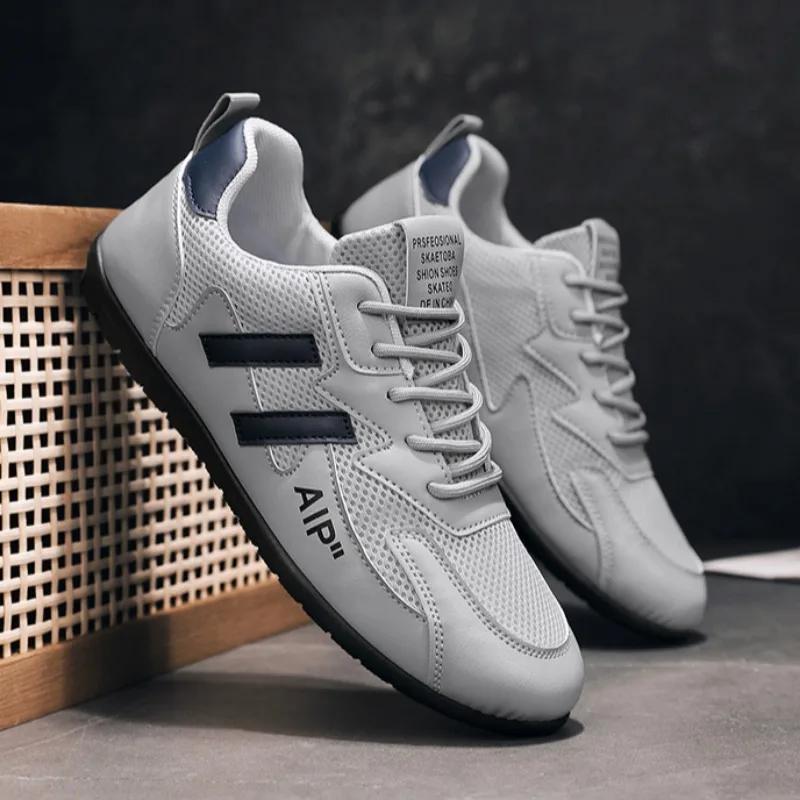 Men Shoes Breathable Sport Outdoor Running Shoes Luxury Walking Tennis Sneakers 2024New Summer DrivingShoes Casual Flats Loafers