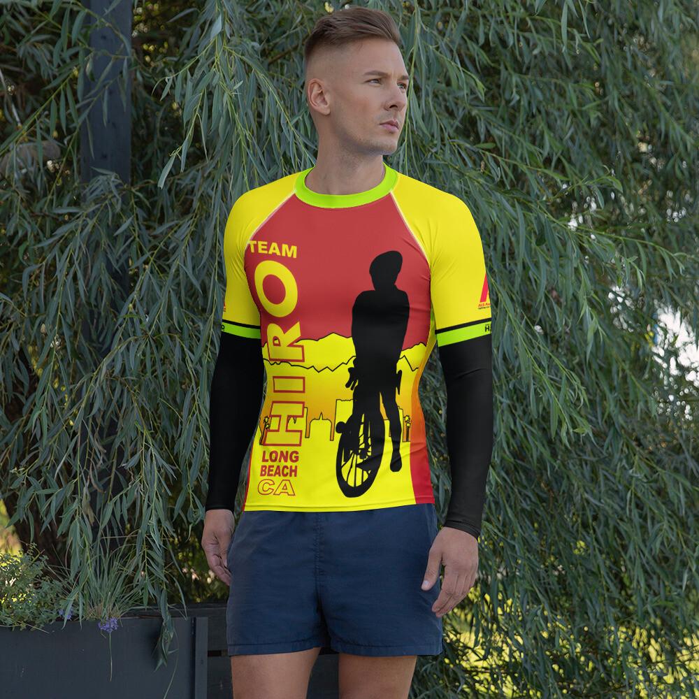 Team Hiro Cycling Men s Rash Guard L