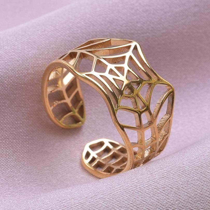 1/5 Stück/Los Mode Ringe Edelstahl Damen Böser Blick Lotusblume Ring Edelstahlringe Für Damen Herren Schmuck Party