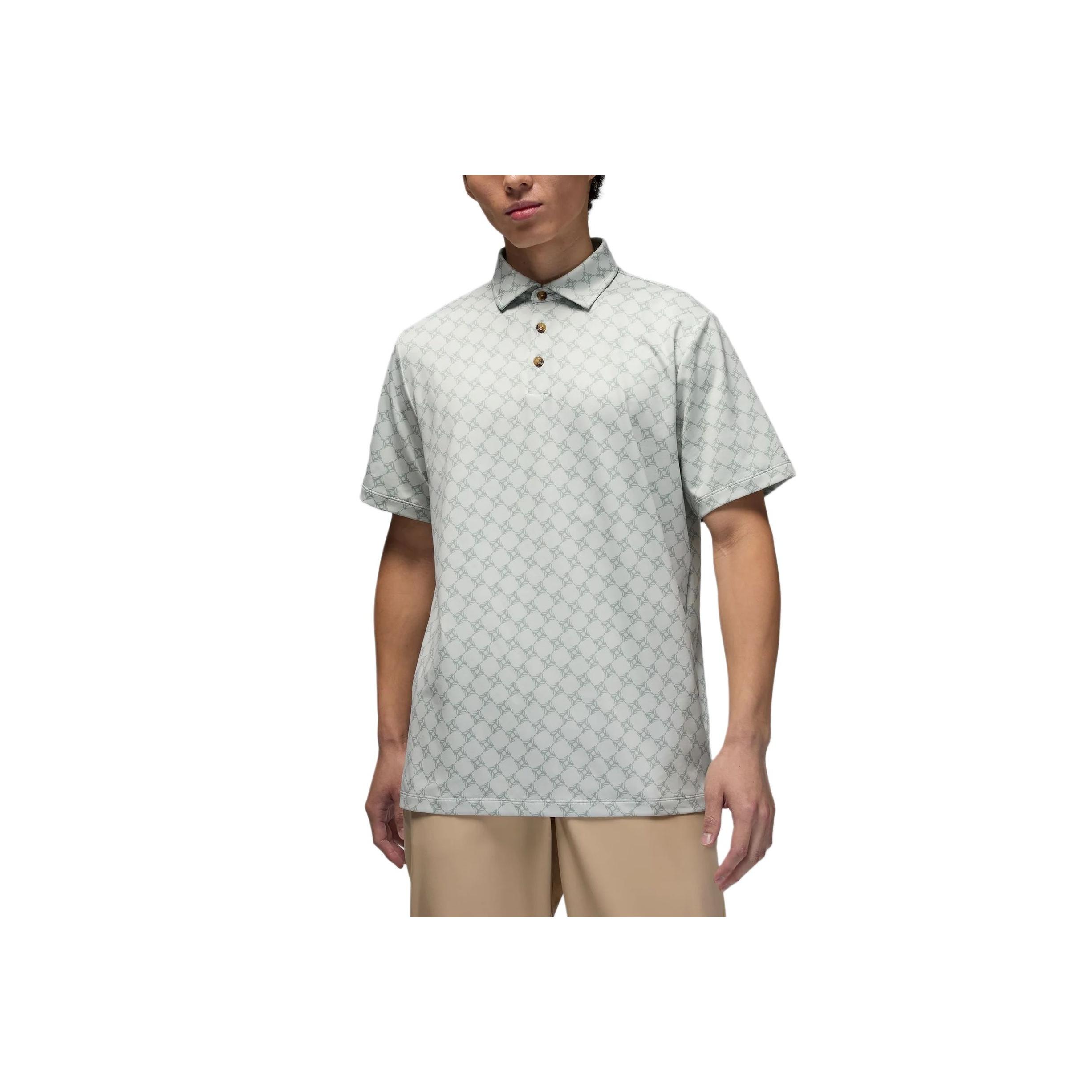 

Jordan Спорт AOP Dri-Fit Удобная Простая Футболка-поло с коротким рукавом Мужские топы HV1155-034 M