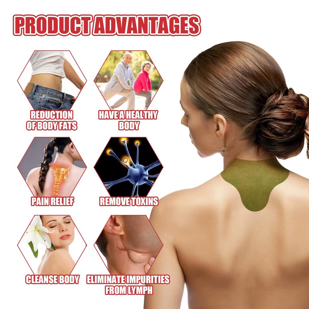 Wormwood Stickers Wormwood Neck Patch Pain Relief Patches Chinese Herbal Medical Plaster Muscle Joint Stickers