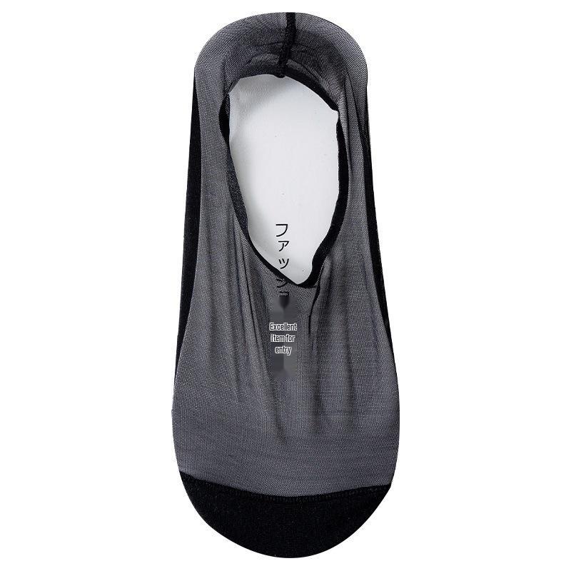 Women's Low-Cut No-Show Ankle Socks - Non-Slip, Breathable, Thin Mesh, Summer Style