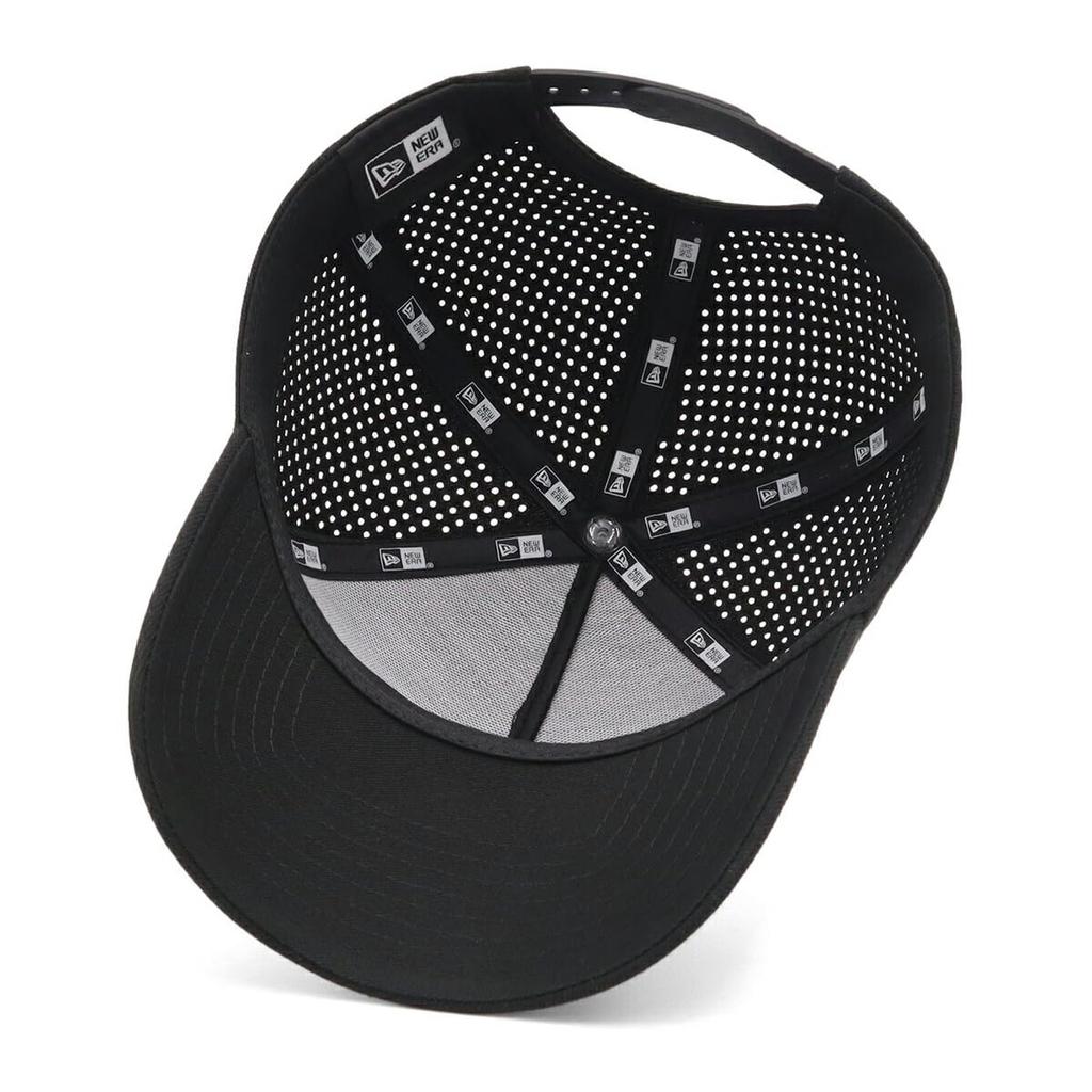 New Era Golf Cap 9FORTYA-Frame Punching Black FREE GF 940AF LASER P OOTTF BLK 14391393 NER36G6498