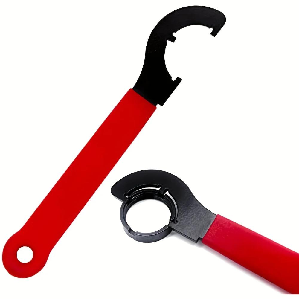 Anti Slip Handle Spanner Wrench Tool, Outer  For Floor Pipes Fitting, Cars Walnut