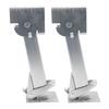 2PCS Stabilizer Jack 650lbs Support 1000lbs Lifting Capacity Galvanized Telescoping Adjustable Swing Down Stabilizer