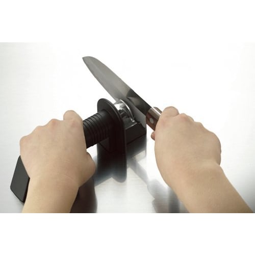 Ruční brousek Kyocera Brousek na nože Manuál pouze pro nože (Nerezová ocel/titan/ocel) Dvoubřitý jemný keramický brousek tam a zpět asi