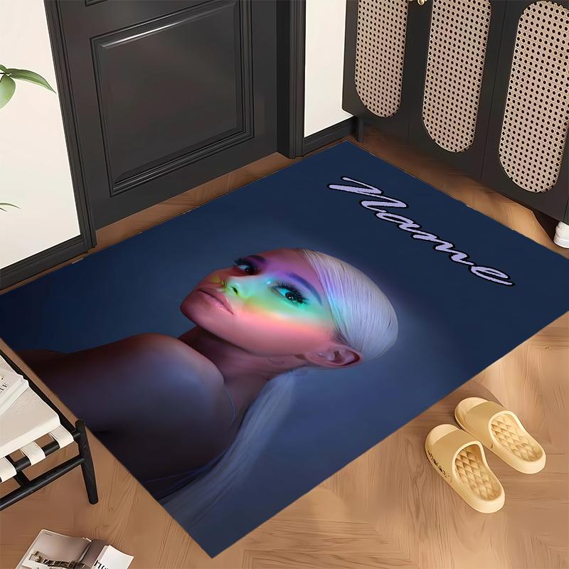 Ariana Grande (1) Personalisierter Name Büro Teppich Stilvolle Dekoration für Wohnzimmer Schlafzimmer Küche