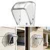 Waterproof Ring Doorbell Cover Transparent Wireless Doorbell Cover Doorbell Rain Cover  Outdoor Use