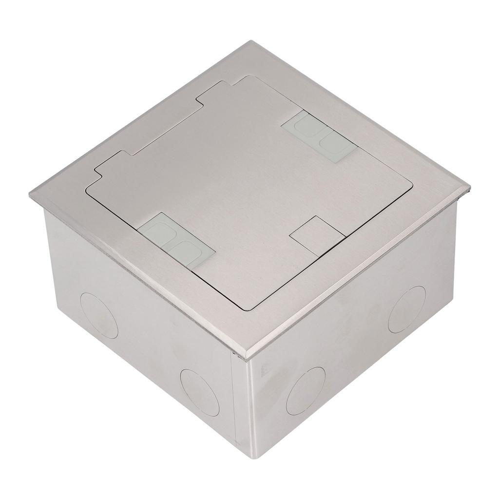 Recessed Floor Outlet 2500W 16A 2 Sockets 1 USB 1 Computer Port Embedded Floor Power Outlet