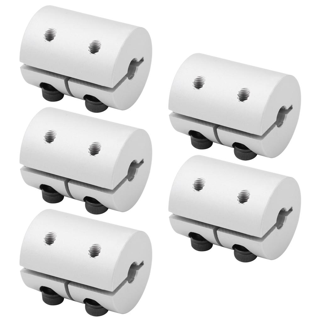 5Pcs Shaft Coupler Coupling Aluminium Alloy Connector for 3D Printer Servo Stepper Motor