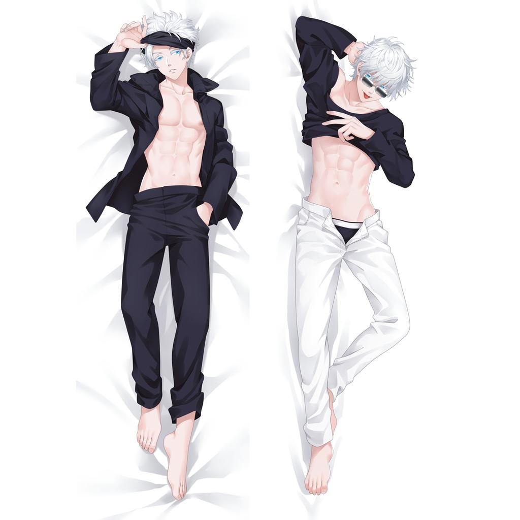 Anime Jujutsu Kaisen Dakimakura Itadori Yuji Pillow Case Gojo Satoru Otaku Hugging Body Throw Ryomen Sukuna Pliiowcase Cover