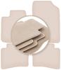 PREMIUM Beige Floor Mats For: Hyundai I20 III Hatchback 2020-