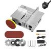 Small 100W Copper Motor Table Cutter With Angle Adjustment And Safety Cover For DIY Projects