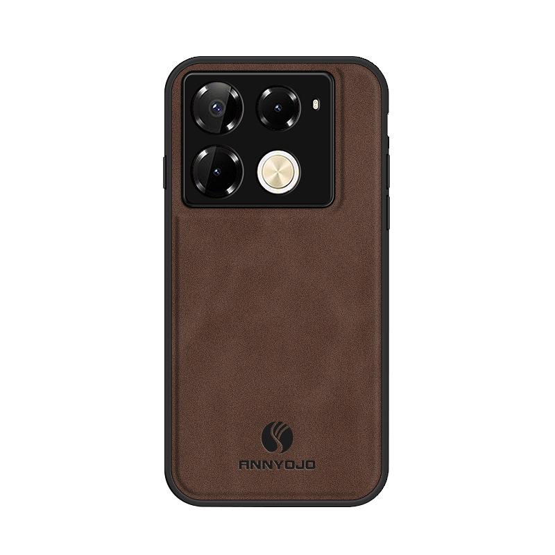 Infinix Itel S26 Ultra Magnetic Leather Texture Protective Phone Case