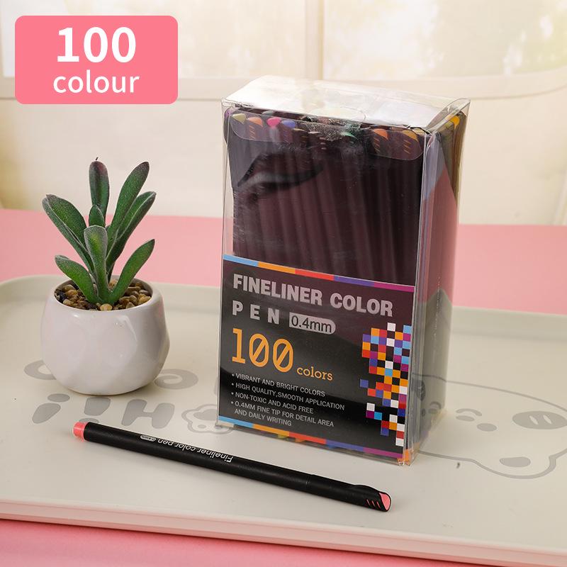 Kreatives buntes Feinspitzen-Liner-Stifte-Set für Journaling und Kritzeln, Große Kapazität
