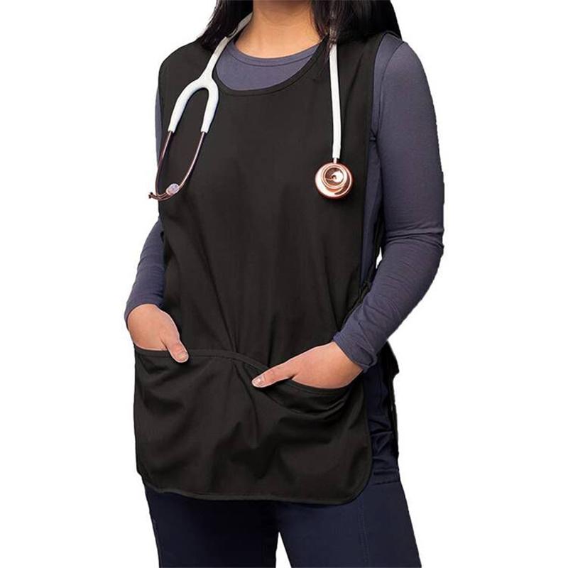 Work Cleaning Attendant Apron Hair Stylist For Men Vest Barber Women Salon Aprons Polyester Hairstylist Man Shoemaker Vest