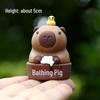 Trendy Capybara Plush Toy Blind Box - Creative Round Doll & Car Decoration