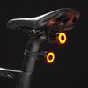 Smarted Brake Sensing Rear Light Rechargeable Waterproofed Bicycles Rear Light for Road and Mountain Bikes