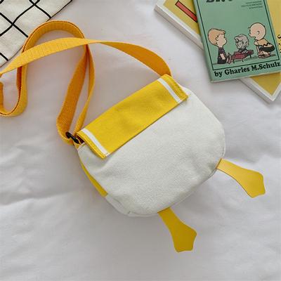 Duck Ass Bag 2020 New Trendy Summer Vitality Girl Canvas Messenger Bag Ins Cute Literary Shoulder Bag