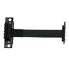 10Gtek PCIE Extension X1 to X1 to Riser Card Extender 30cm 3.0 Cable, Male-Female, 90° 90° Slot, Cable, Anti-EMI, (P311MF5530)