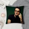 Singer John Mayer Pillow Case Square Double-Sided Printing Short Plush Sofa Cushion Cover Bedroom Bedside Pillow
