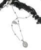 Flareup Braided Handmade Necklace (Fl-730_Black)
