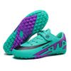 Nowe buty piłkarskie dla dzieci na rzepy dla chłopców i dziewcząt, długie korki, połamane korki, płaska podeszwa, buty sportowe do zawodów dla uczniów szkół podstawowych i średnich