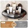 Shower Shelves Suction Cup With Hooks Storage Shower Shelf Corner Wall Rack For Home Bathroom Kitchen Towel Shampoo Body Wash