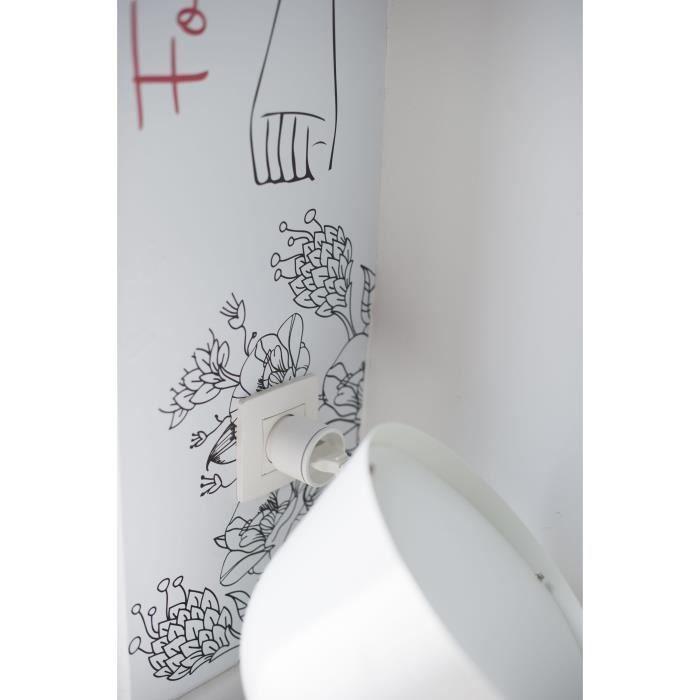 CHACON Set 2 Nano-Steckdosen und Fernbedienung -DiO (2300W, FR)