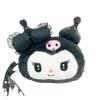 Sanrio Kuromi Melodie Plush Toy Crossbody Bag With Lace For Kids And Teens